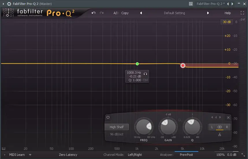 Equalization plugin showing how to EQ Hi-hat clashes with other mix elements